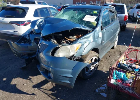 2008 Pontiac Vibe from USA, damaged, VIN 5Y2SL65858Z404338